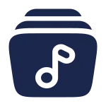 Music Library SVG Icon